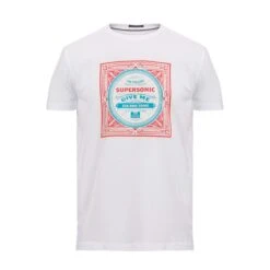 Weekend Offender Supersonic Graphic T-Shirt White