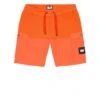 Weekend Offender Azeez Pocket Shorts Orange Fizz