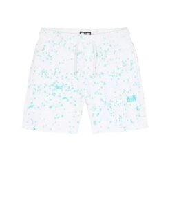 Weekend Offender Granados Tie Dye Shorts Aqua