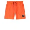 Weekend Offender Stacks Swim Shorts Orange Fizz
