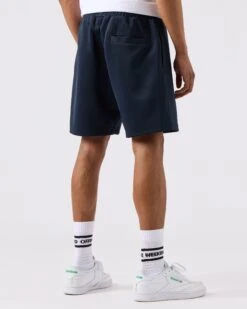 Weekend Offender Vendetti Track Shorts Navy -Warm Knit Wear Sales STSS2301 VENDETTI TRACK SHORTS NAVY 5088