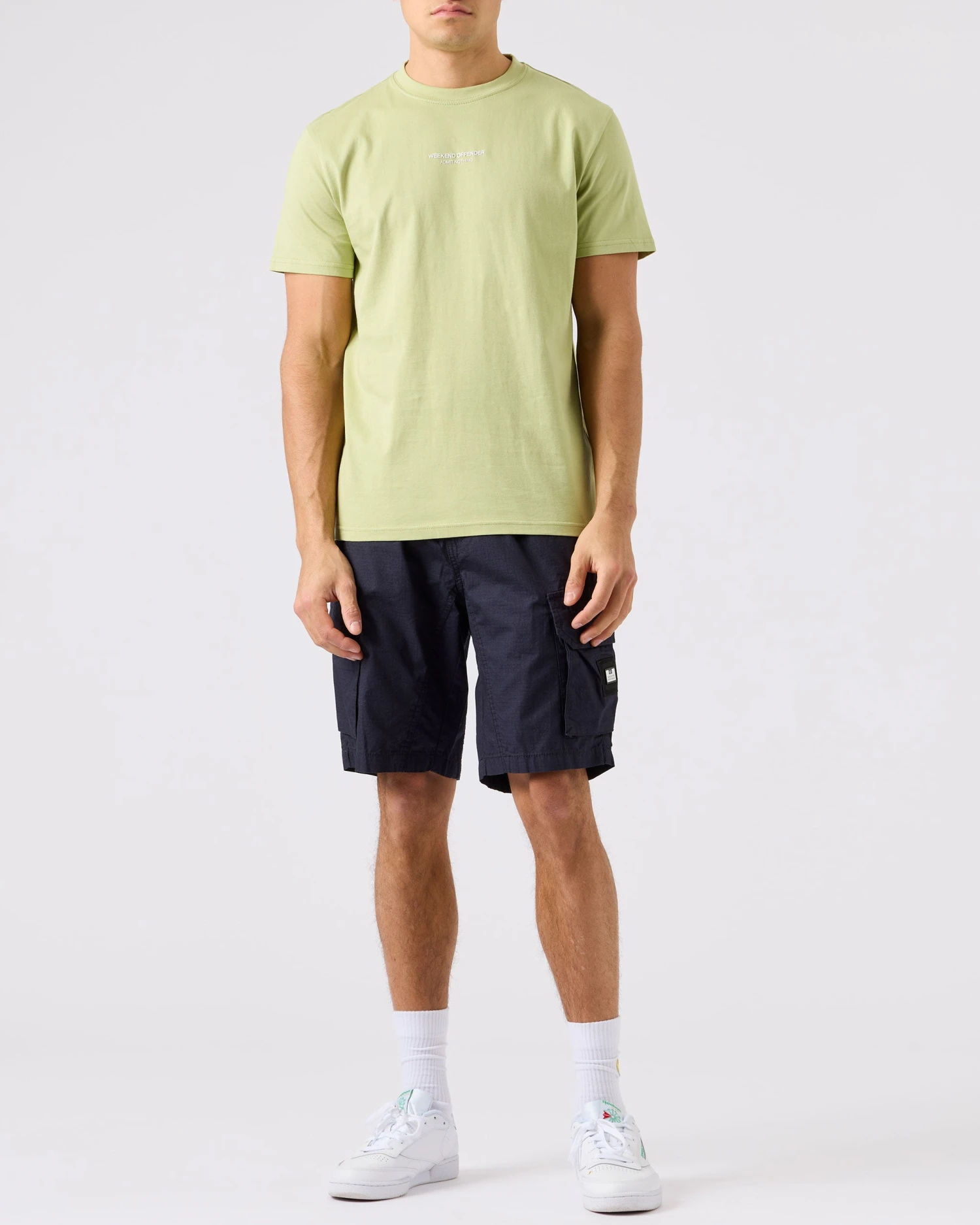 Weekend Offender Bavaro Cargo Shorts Navy 2 Weekend Offender Bavaro Cargo Shorts Navy - Image 2