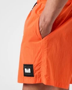 Weekend Offender Stacks Swim Shorts Orange Fizz -Warm Knit Wear Sales STSS2310 STACKS ORANGE FIZZ 3342WO