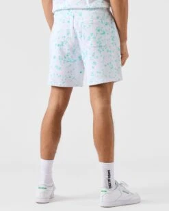 Weekend Offender Granados Tie Dye Shorts Aqua -Warm Knit Wear Sales STSS2314 GRANADOS AQUA 4562
