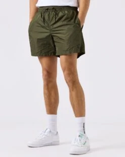 Weekend Offender Charlo Swim Shorts Dark Green -Warm Knit Wear Sales STSS2316 CHARLO DARK GREEN 4310