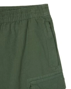 Weekend Offender Faraci Garment Dye Shorts Dark Green -Warm Knit Wear Sales STSS2319 FARACI DARK GREEN 0280