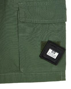 Weekend Offender Faraci Garment Dye Shorts Dark Green -Warm Knit Wear Sales STSS2319 FARACI DARK GREEN 0281