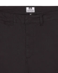 Weekend Offender Ivan Chino Shorts Black -Warm Knit Wear Sales STSS24 03 IVAN BLACK 0525
