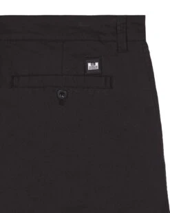 Weekend Offender Ivan Chino Shorts Black -Warm Knit Wear Sales STSS24 03 IVAN BLACK 0529