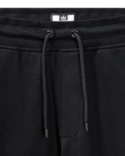 Weekend Offender Hawkins Jogger Shorts Black -Warm Knit Wear Sales STSS2401 HAWKINS BLACK 9418