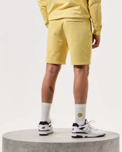 Weekend Offender Hawkins Jogger Shorts Butter Yellow 10 Weekend Offender Hawkins Jogger Shorts Butter Yellow -Warm Knit Wear Sales STSS2401 HAWKINS BUTTER 5217 MODEL