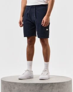 Weekend Offender Hawkins Jogger Shorts Navy 9 Weekend Offender Hawkins Jogger Shorts Navy -Warm Knit Wear Sales STSS2401 HAWKINS NAVY 3873 MODEL