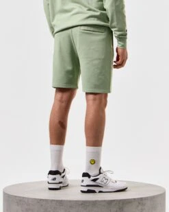 Weekend Offender Hawkins Jogger Shorts Pale Moss Green 10 Weekend Offender Hawkins Jogger Shorts Pale Moss Green -Warm Knit Wear Sales STSS2401 HAWKINS PALE MOSS 5389 MODEL