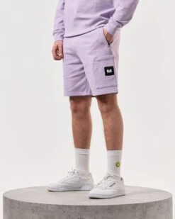 Weekend Offender Hawkins Jogger Shorts Periwinkle 9 Weekend Offender Hawkins Jogger Shorts Periwinkle -Warm Knit Wear Sales STSS2401 HAWKINS PERIWINKLE 6029 MODEL