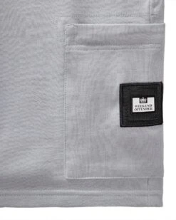 Weekend Offender Hawkins Jogger Shorts Smokey Grey -Warm Knit Wear Sales STSS2401 HAWKINS SMOKEY 9435