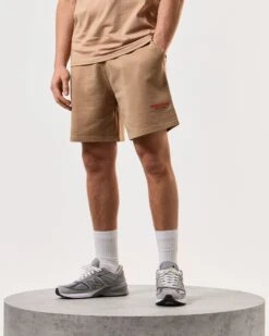 Weekend Offender Mytros Shorts Cognac Brown/Pure Orange 8 Weekend Offender Mytros Shorts Cognac Brown/Pure Orange -Warm Knit Wear Sales STSS2402 MYTROS COGNAC 4942 MODEL