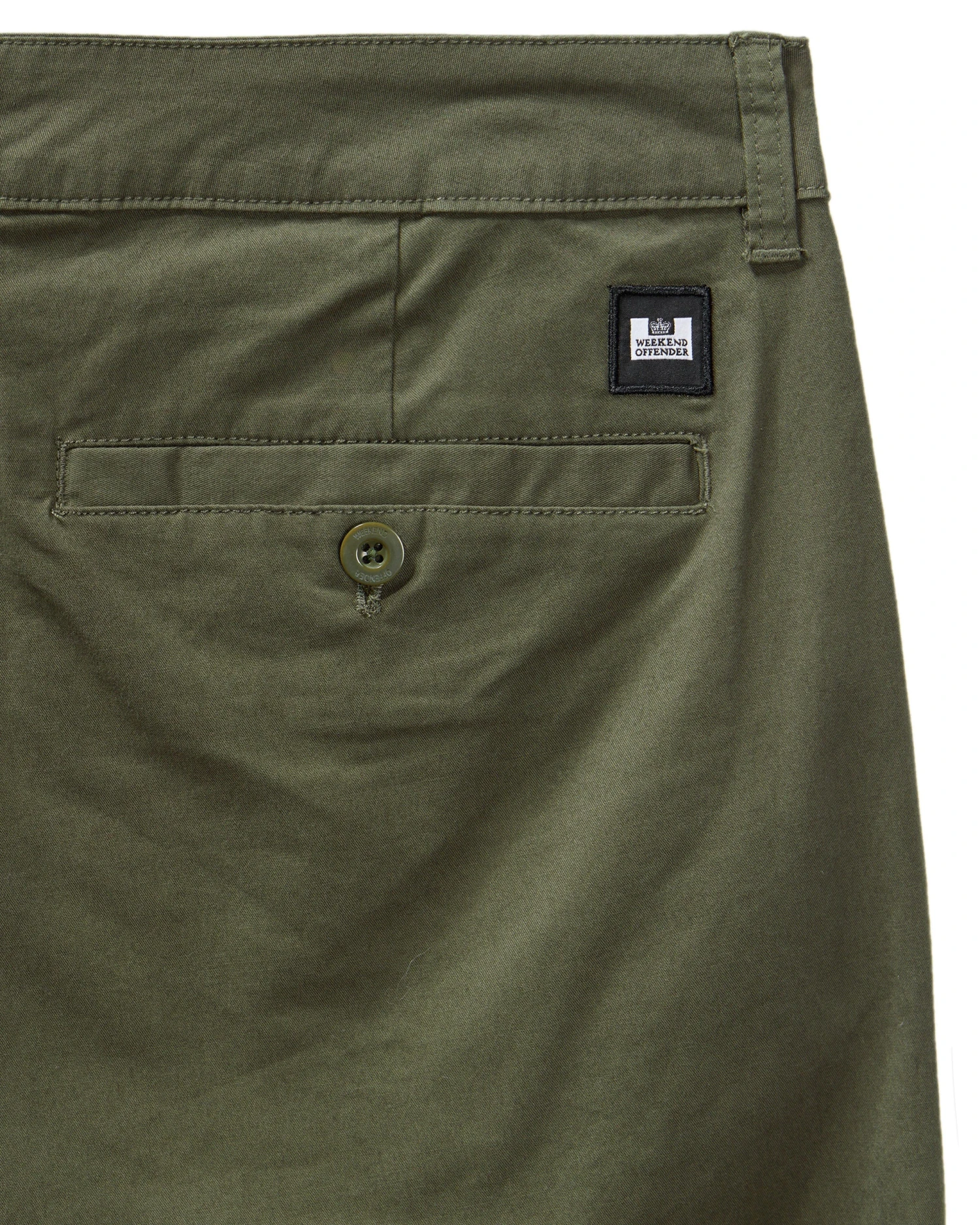 Weekend Offender Ivan Chino Shorts Castle Green 7 Weekend Offender Ivan Chino Shorts Castle Green - Image 7
