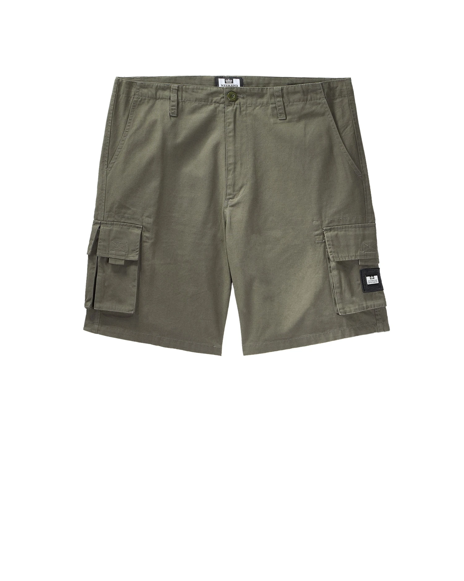 Weekend Offender Mascia Cargo Shorts Castle Green - Plus Size 1 Weekend Offender Mascia Cargo Shorts Castle Green - Plus Size