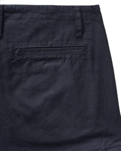 Weekend Offender Mascia Cargo Shorts Navy -Warm Knit Wear Sales STSS2404 MASCIA NAVY 10513WO