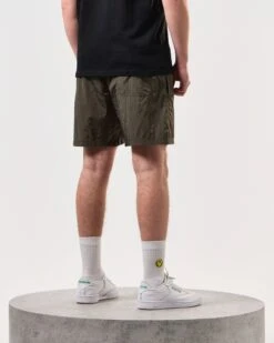 Weekend Offender Stacks Swim Shorts Castle Green -Warm Knit Wear Sales STSS2405 STACKS CASTLE GREEN 6416 MODEL