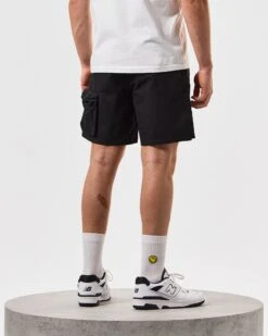 Weekend Offender Sunrise Hills Ripstop Shorts Black 9 Weekend Offender Sunrise Hills Ripstop Shorts Black -Warm Knit Wear Sales STSS2407 SUNRISE HILLS BLACK 5296 MODEL