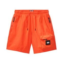 Weekend Offender Sunrise Hills Ripstop Shorts Pure Orange