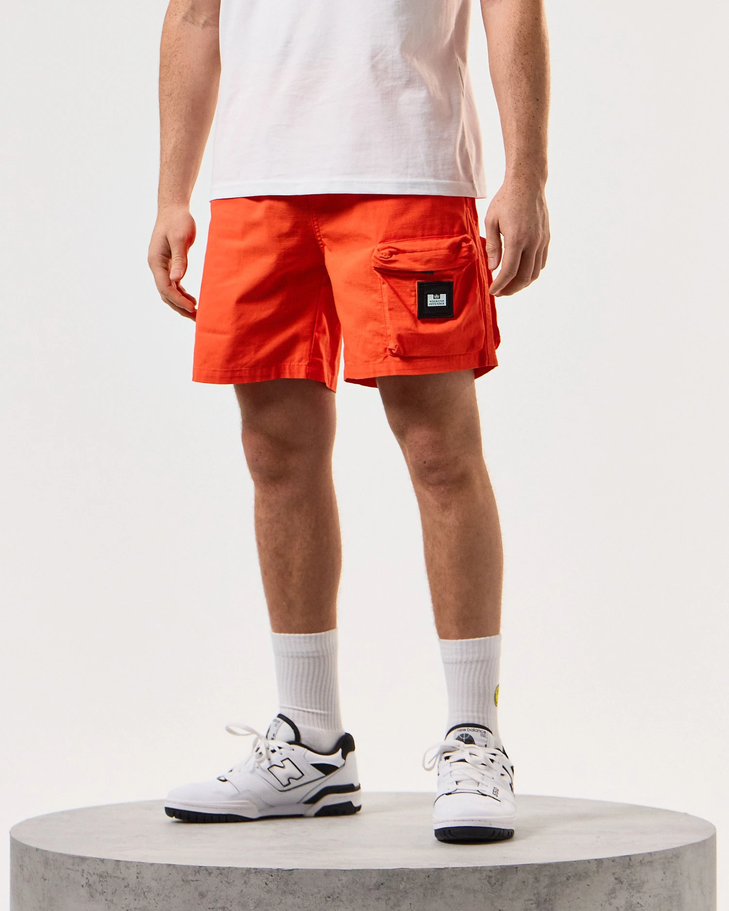 Weekend Offender Sunrise Hills Ripstop Shorts Pure Orange 4 Weekend Offender Sunrise Hills Ripstop Shorts Pure Orange - Image 4