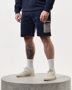 Weekend Offender Lerena Jogger Shorts Navy - Plus Size 8 Weekend Offender Lerena Jogger Shorts Navy - Plus Size -Warm Knit Wear Sales STSS2409X LERENA NAVY 8051 PLUS