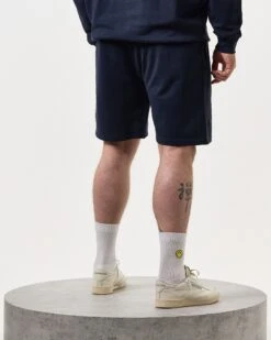 Weekend Offender Lerena Jogger Shorts Navy - Plus Size 9 Weekend Offender Lerena Jogger Shorts Navy - Plus Size -Warm Knit Wear Sales STSS2409X LERENA NAVY 8052 PLUS