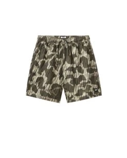 Weekend Offender Kids Anzio Shorts Castle Green Rain Camo