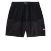 Weekend Offender Azeez Parachute Pocket Shorts Black