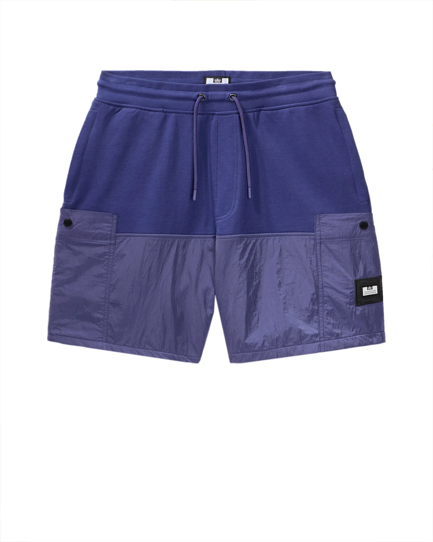 Weekend Offender Azeez Parachute Pocket Shorts Bright Navy 1 Weekend Offender Azeez Parachute Pocket Shorts Bright Navy