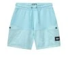 Weekend Offender Azeez Parachute Pocket Shorts Saltwater Blue