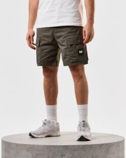 Weekend Offender Scopello Cargo Shorts Castle Green 9 Weekend Offender Scopello Cargo Shorts Castle Green -Warm Knit Wear Sales STSS2425 SCOPELLO CASTLE GREEN 4781 MODEL