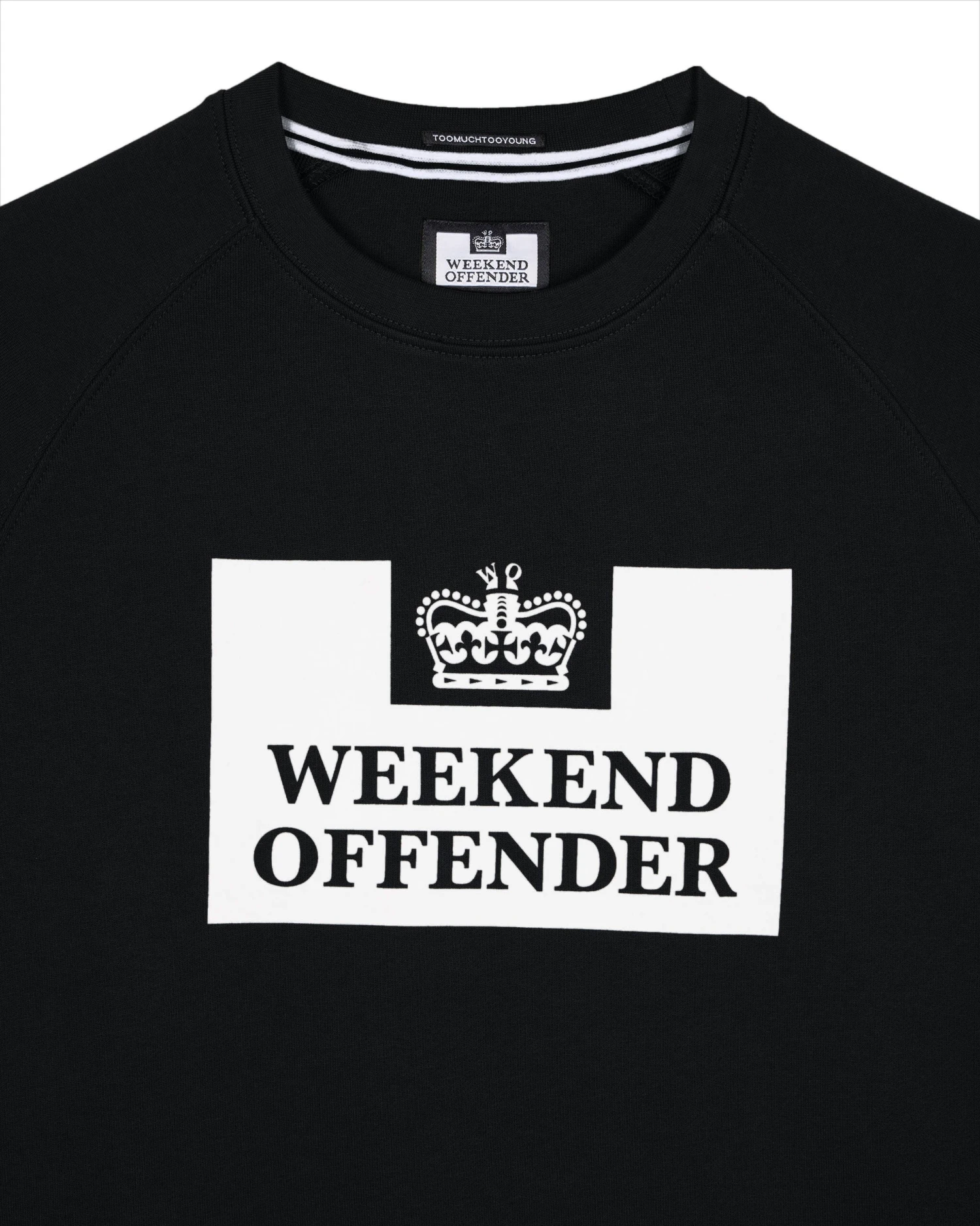 Weekend Offender Kids Penitentiary Classic Sweatshirt Black 5 Weekend Offender Kids Penitentiary Classic Sweatshirt Black - Image 5