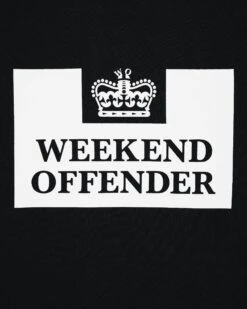 Weekend Offender Kids Penitentiary Classic Sweatshirt Black 13 Weekend Offender Kids Penitentiary Classic Sweatshirt Black -Warm Knit Wear Sales SWAW22 07 PENITENTIARY BLACK 1413
