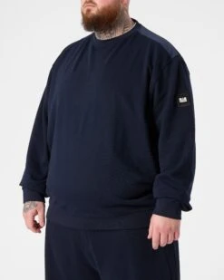 Weekend Offender F Bomb Sweatshirt Navy - Plus Size 9 Weekend Offender F Bomb Sweatshirt Navy - Plus Size -Warm Knit Wear Sales SWAW22 F BOMB NAVY 5370