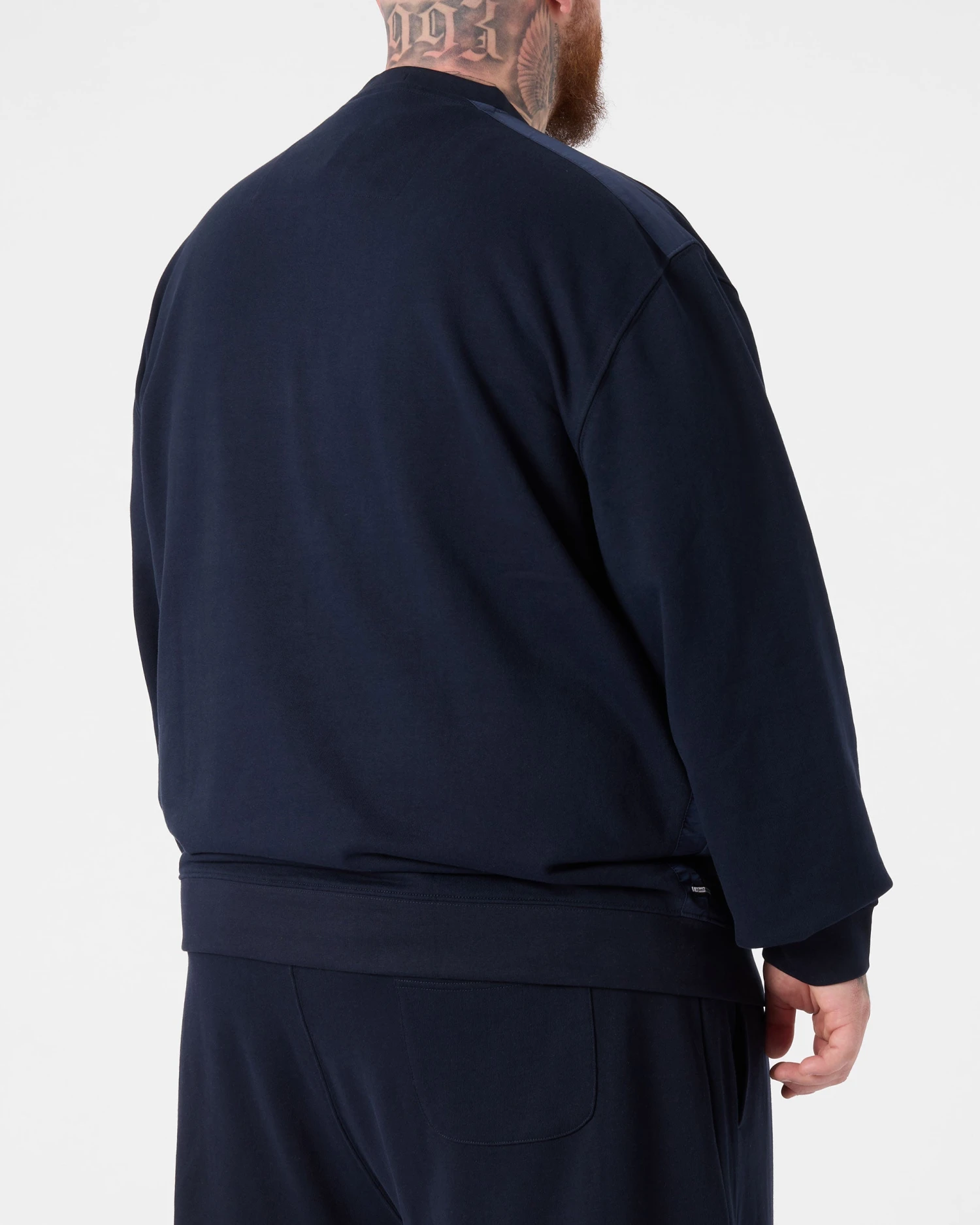 Weekend Offender F Bomb Sweatshirt Navy - Plus Size 4 Weekend Offender F Bomb Sweatshirt Navy - Plus Size - Image 4