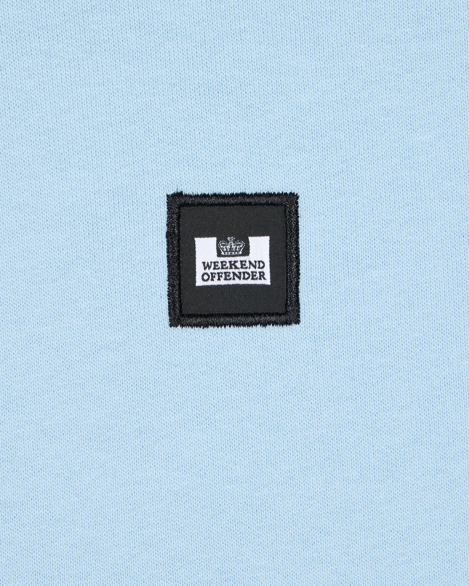 Weekend Offender Matisa Quarter Zip Sweatshirt Winter Sky/Blue House Check 6 Weekend Offender Matisa Quarter Zip Sweatshirt Winter Sky/Blue House Check - Image 6