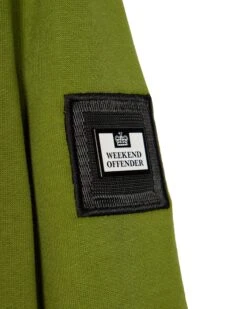 Weekend Offender F Bomb Sweatshirt Kiwi Green -Warm Knit Wear Sales SWAW2302 FBOMB KIWI 0181