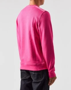 Weekend Offender F Bomb Sweatshirt Cerise Pink -Warm Knit Wear Sales SWAW2302 F BOMB CERISE 0615 MODEL
