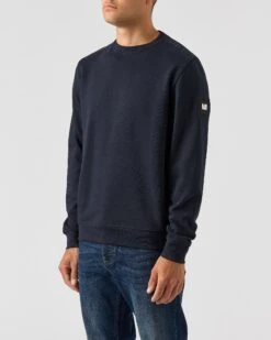Weekend Offender F Bomb Sweatshirt Navy -Warm Knit Wear Sales SWAW2302 F BOMB NAVY 0412