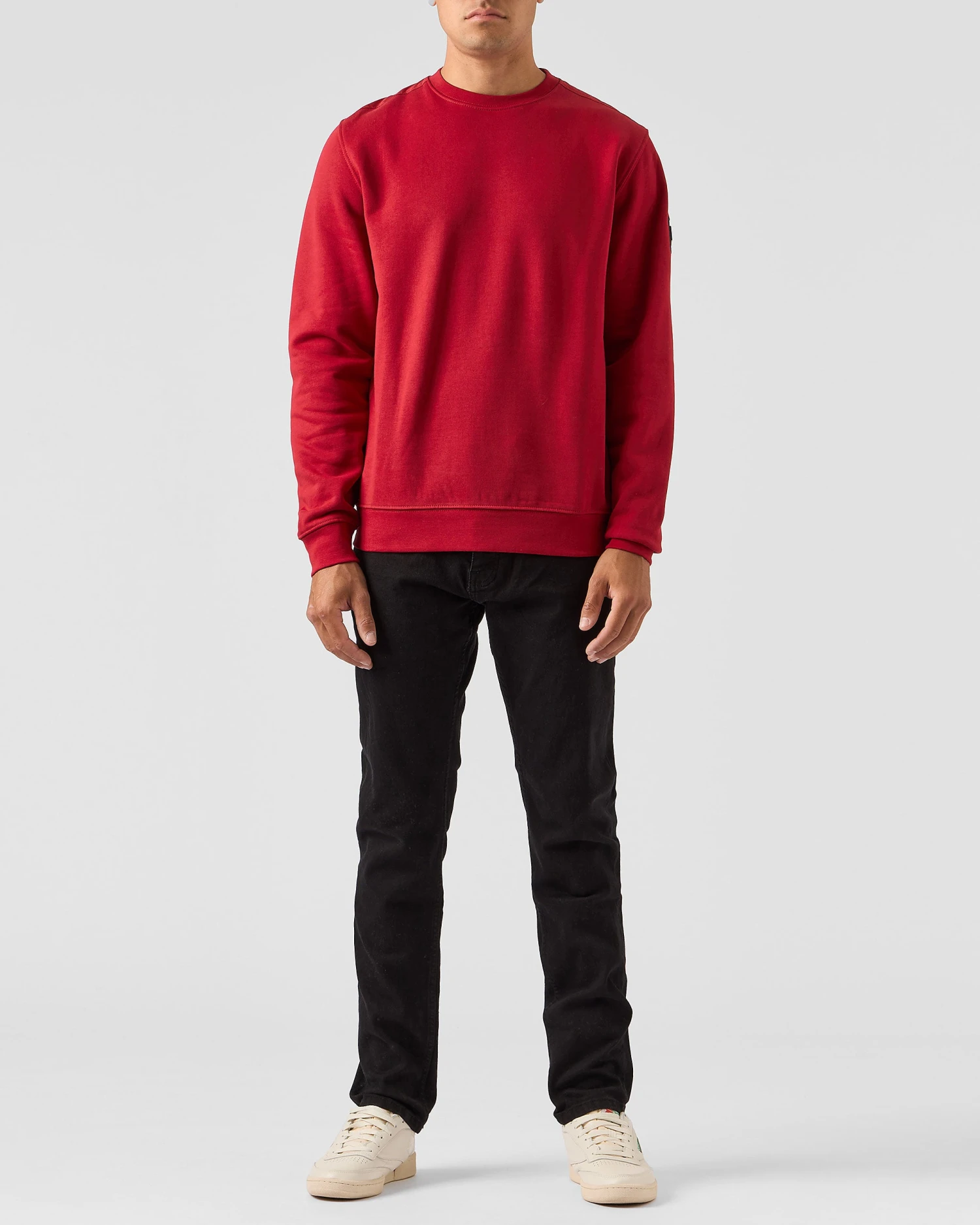 Weekend Offender F Bomb Sweatshirt Scarlet Red 2 Weekend Offender F Bomb Sweatshirt Scarlet Red - Image 2