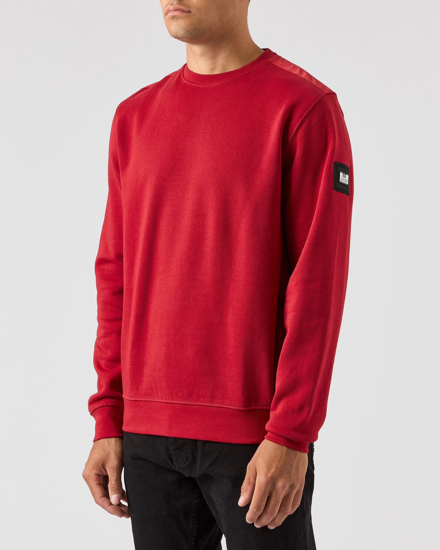 Weekend Offender F Bomb Sweatshirt Scarlet Red 3 Weekend Offender F Bomb Sweatshirt Scarlet Red - Image 3