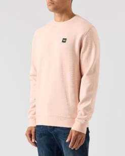 Weekend Offender Ferrer Sweatshirt Peachy -Warm Knit Wear Sales SWAW2309 FERRER PEACHY 0404