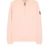 Weekend Offender Kraviz Quarter Zip Sweatshirt Peachy
