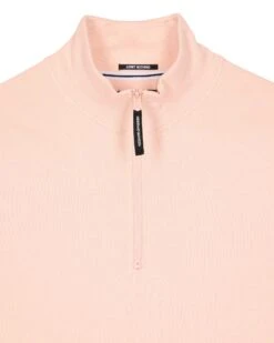 Weekend Offender Kraviz Quarter Zip Sweatshirt Peachy -Warm Knit Wear Sales SWAW231 KRAVIZ PEACHY 4058