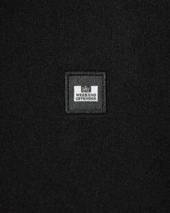 Weekend Offender Faraone Quarter Zip Sweatshirt Black -Warm Knit Wear Sales SWAW2310 FARAONE BLACK 4478