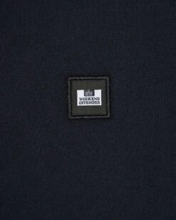 Weekend Offender Faraone Quarter Zip Sweatshirt Navy -Warm Knit Wear Sales SWAW2310 FARAONE NAVY 3736