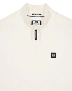 Weekend Offender Faraone Quarter Zip Sweatshirt Winter White 11 Weekend Offender Faraone Quarter Zip Sweatshirt Winter White -Warm Knit Wear Sales SWAW2310 FARAONE WINTER WHITE 3745
